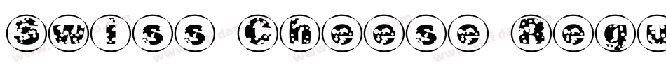 Swiss Cheese Regular字体转换
